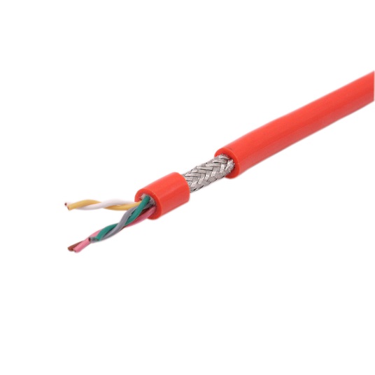 606 柔性PUR屏蔽拖鏈數據電纜 LIYCP-FD-DT